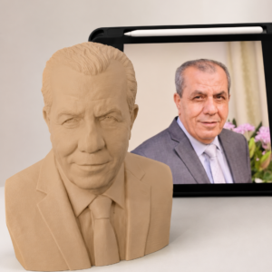 custom portrait sculpture